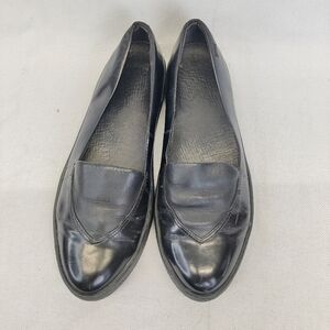 Camper Black Leather Flats Sz 40